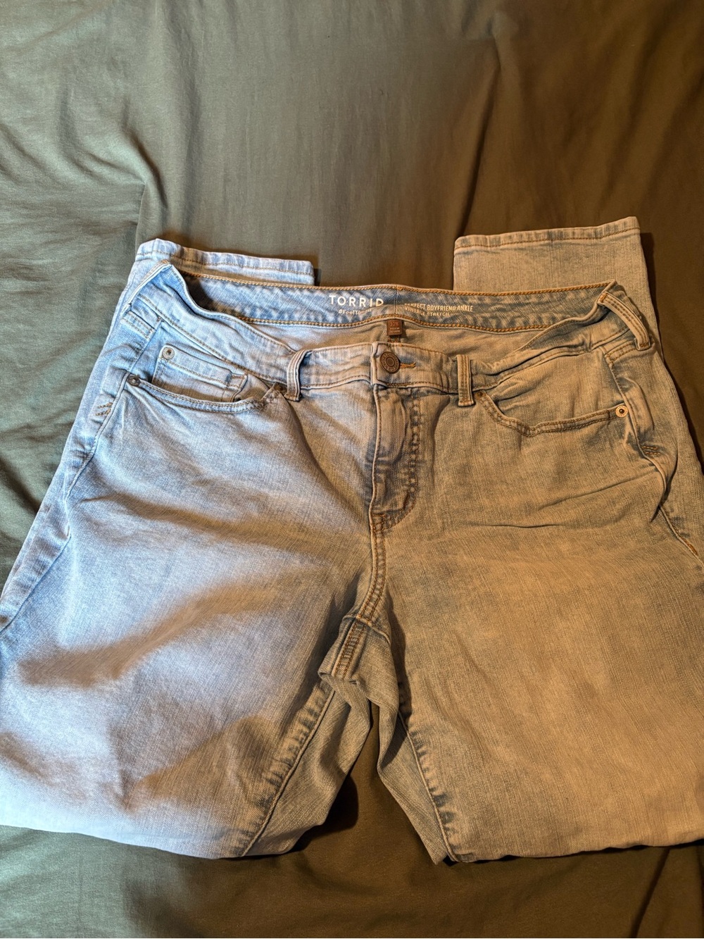 torrid Light Blue Boyfriend Jeans